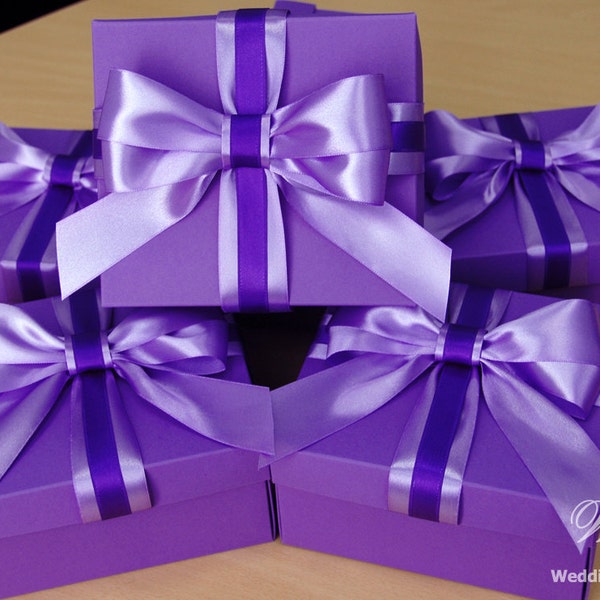 Purple Gift Box Etsy