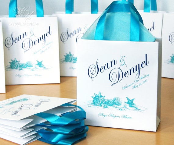 What to Put in Your Destination Wedding Welcome Bags - Chic Bahamas Weddings