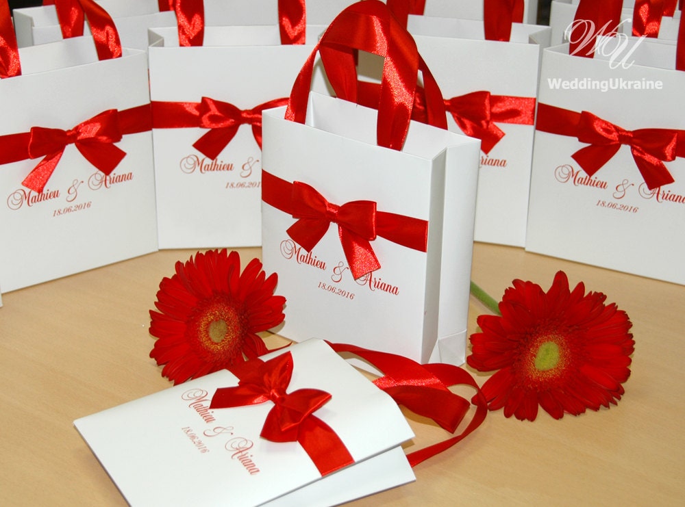 Kolldenn 50 Pcs Welcome To Our Wedding Gift Bags For Hotel Guests Bulk, Paper Wedding Welcome Bags With Handles For Bridal Shower Gifts Engagement Party Favors(Blue Floral - View #2