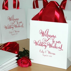 wedding weekend bags