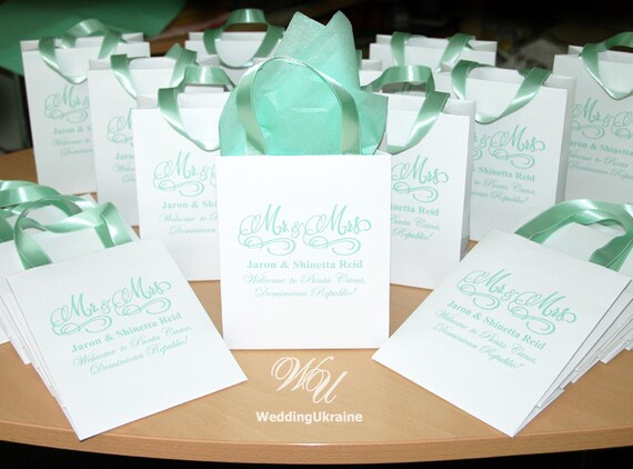 Mint outlet gift bags