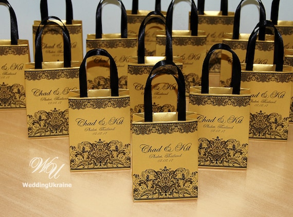 Buy Custom Gift Bags Wedding Gift Bag Personalized Gift Bag Online in India   Etsy
