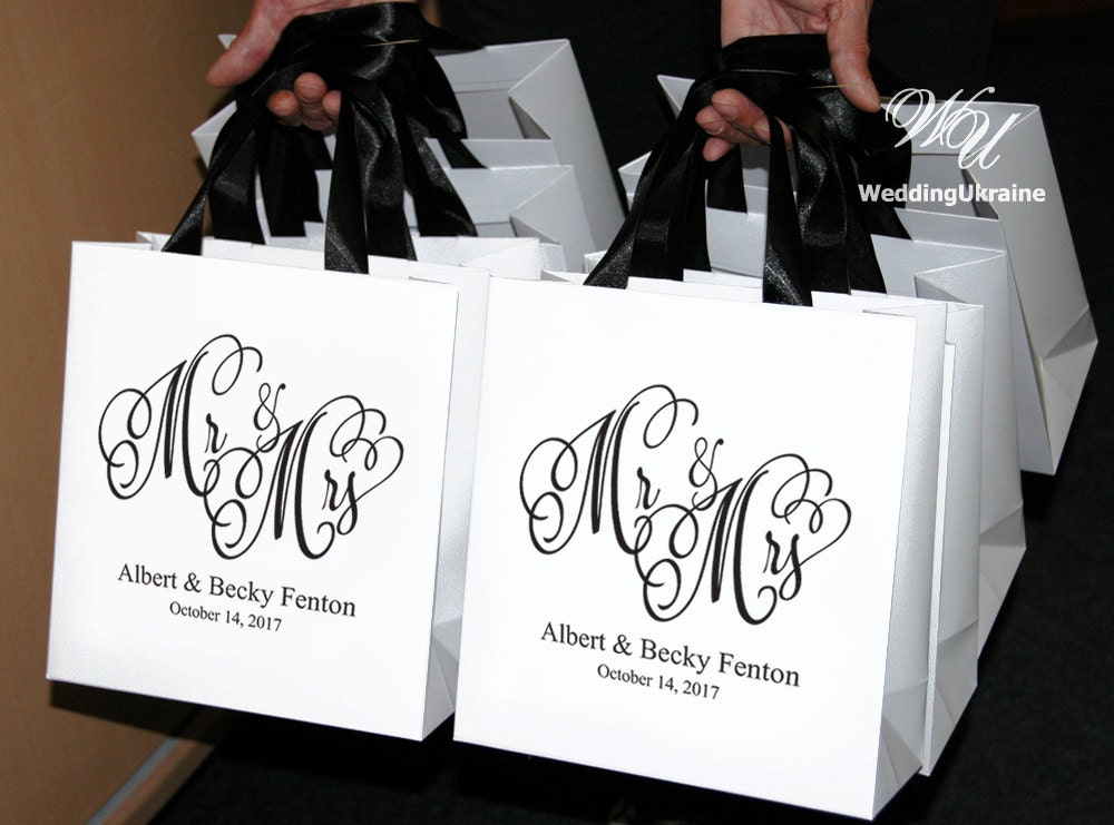 White wedding online bags
