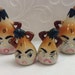 RESERVED for Courtney Vintage 4 piece oil, vinegar, salt and pepper shakers