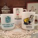 Choice of Vintage Milk Glass and Ceramic Coffee Cup Mug
