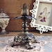 Beautiful Vintage Brass Lamb Base