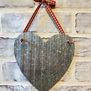 multiple styles available Heart Wall Hanging Rustic Country Farmhouse Home Decor image 9