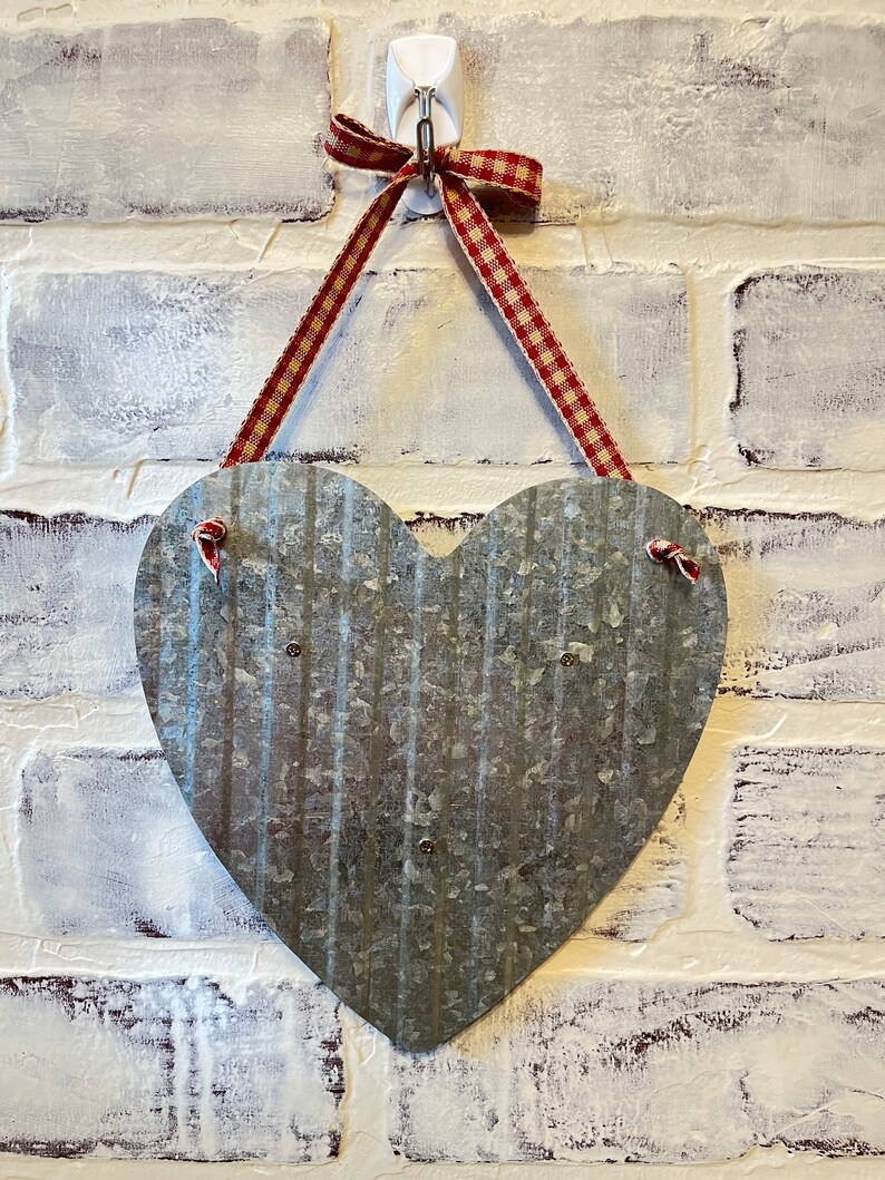 multiple styles available Heart Wall Hanging Rustic Country Farmhouse Home Decor image 9