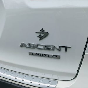 Atomic Boomerang Starburst 2" Chrome Car Emblem MCM