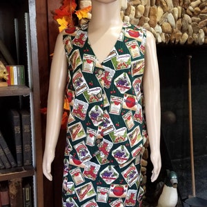 Girls Fruit and Vegetable Advertisement Skort and Vest Matching Set by Catherine Rebecca, Size 8 (Girls)