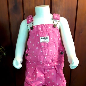 pink oshkosh overalls