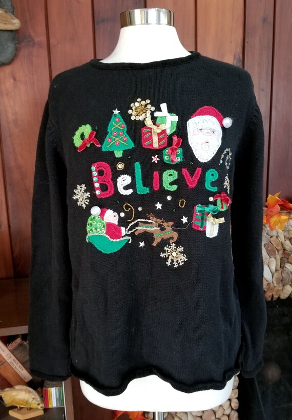 Christmas Sweater by Tiara - Etsy 