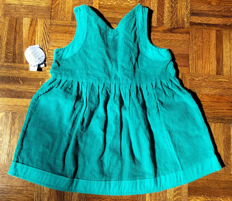 Size 5 Green Corduroy Girls/' Dress by Hush Puppies Pups - New with Tags! Girls