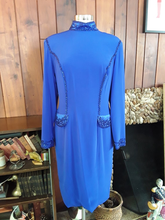 cassini dress in blue Cassini Lemon Print Dress – Sapphire Boutique main image 0