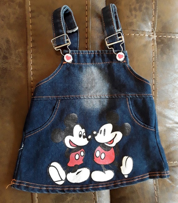 Creepy Hand-Painted Mickey Knock-Off Jumper, Home… - image 7