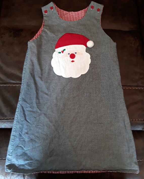 Reversible Santa Claus and Gumball Machine Dress -