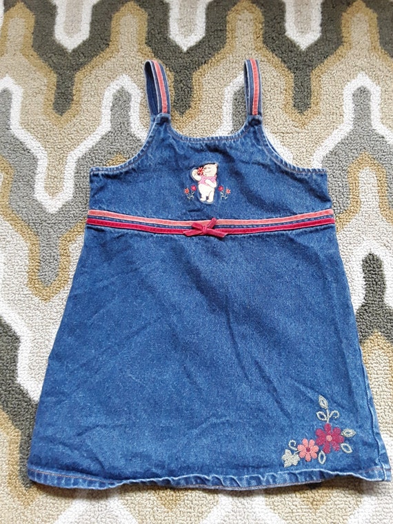 4t denim dress