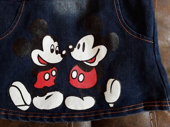 Creepy Hand-Painted Mickey Knock-Off Jumper, Home… - image 6