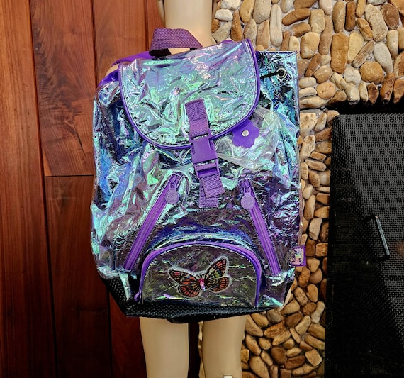 Incredibly Rare Hard to Find Purple Holographic Iridescent  display picture 1