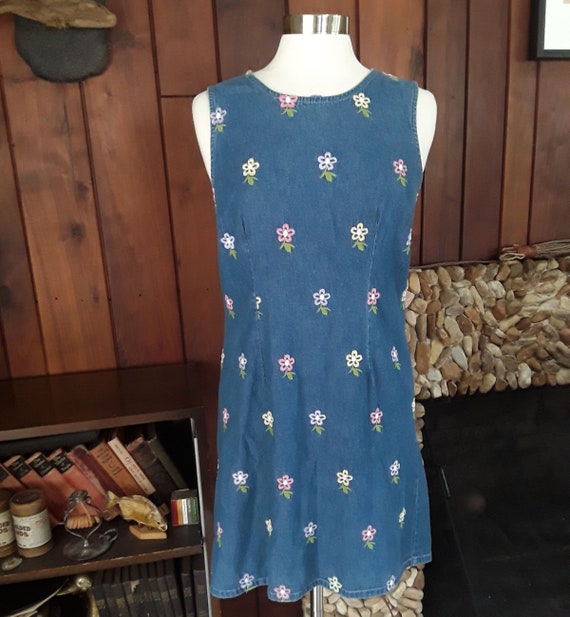 Oversized Denim Babydoll Dress | Case Collection Clothing