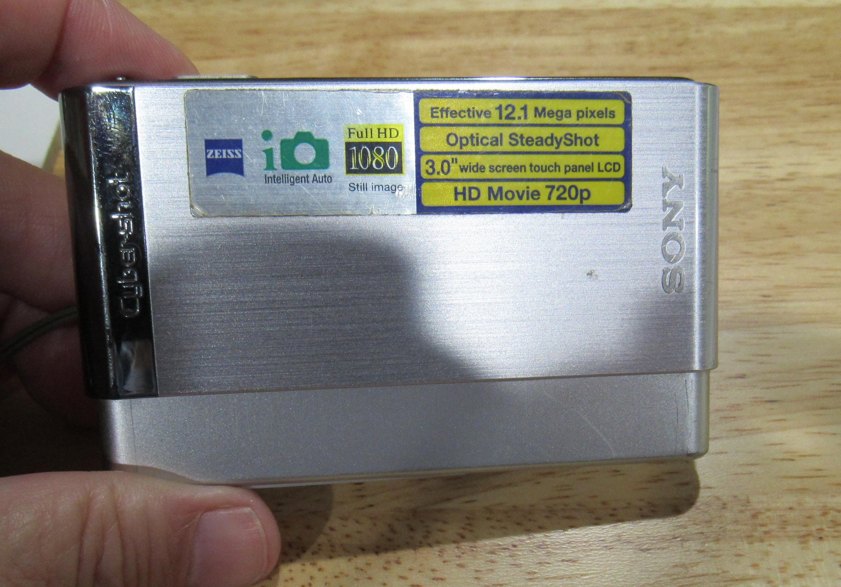 Sony Cyber-Shot DSC-T90 Vendu Sans Batterie Sans Chargeur Seule État