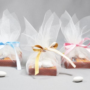 Baptism Favors - Christ&#39;s First Steps Icon  - Greek Orthodox Boubounieres Koufeta - Italian Bomboniera Confetti - Jordan Almond | Dahlia