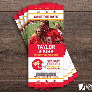 Fußballfan Lieblingssport-Karte, individuelle Einladung, Save the Date, Geburtstag, Abschlussfeier, Verlobung, Party, Dusche, Ankündigung