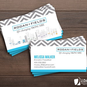 Rodan Fields Business Cards, RF Consultant image 2