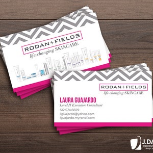 Rodan Fields Business Cards, RF Consultant image 4