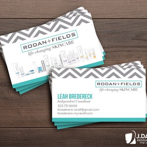 Rodan Fields Business Cards, RF Consultant image 1