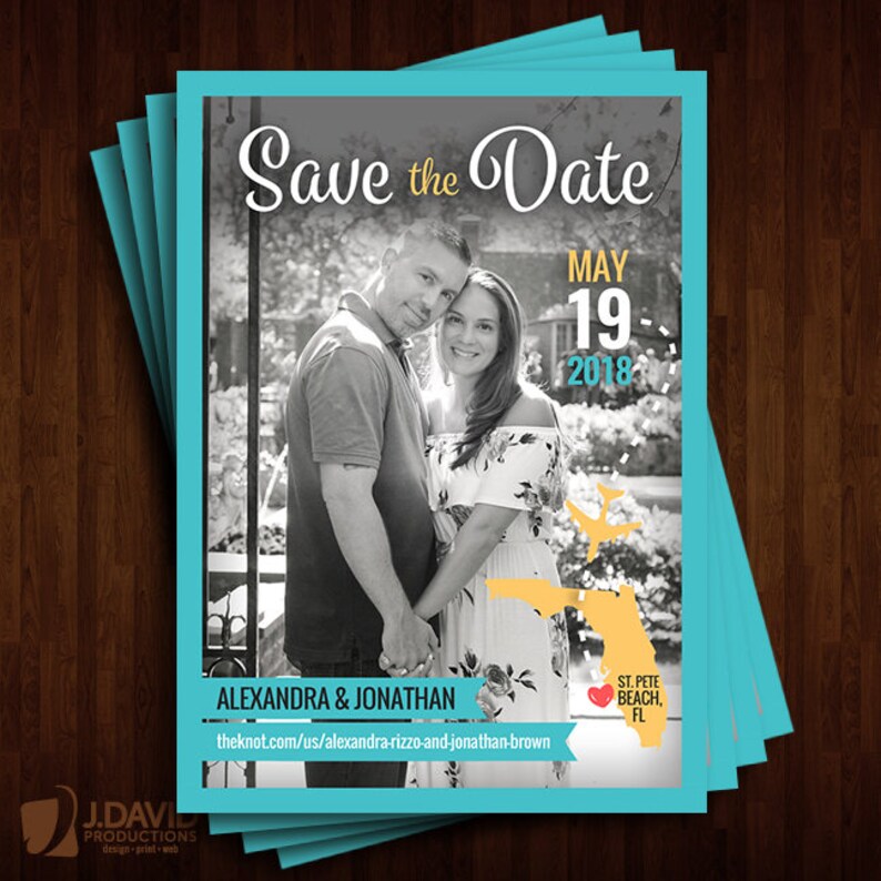 Destination Wedding Save the Dates