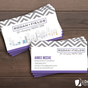 Rodan Fields Business Cards, RF Consultant image 3