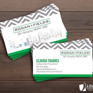 Rodan Fields Business Cards, RF Consultant image 6