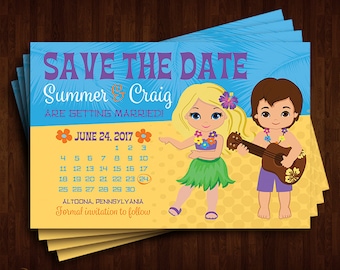 Save the Date Hawaii - Etsy