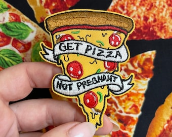 Get Pizza Not Pregnant Patch