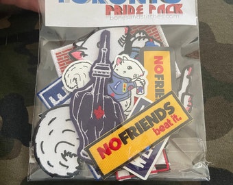 Toronto Pride Patch & Sticker Pack