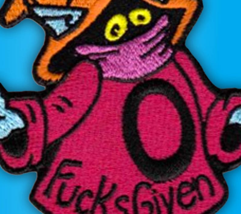 Zero Fcks Orko Embroidered Patch BACK IN STOCK image 6