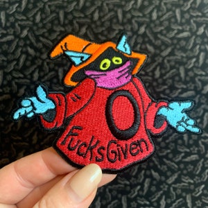 Zero Fcks Orko Embroidered Patch BACK IN STOCK image 2