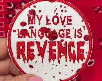 Bloody Revenge Embroidered Patch