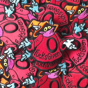 Zero Fcks Orko Embroidered Patch BACK IN STOCK image 3