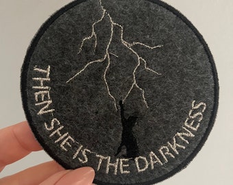 She Is The Darkness Fleetwood Mac Black Cat Rhiannon Embroidered Patch