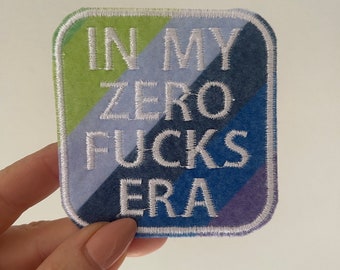 Zero Effs Era Embroidered Patch