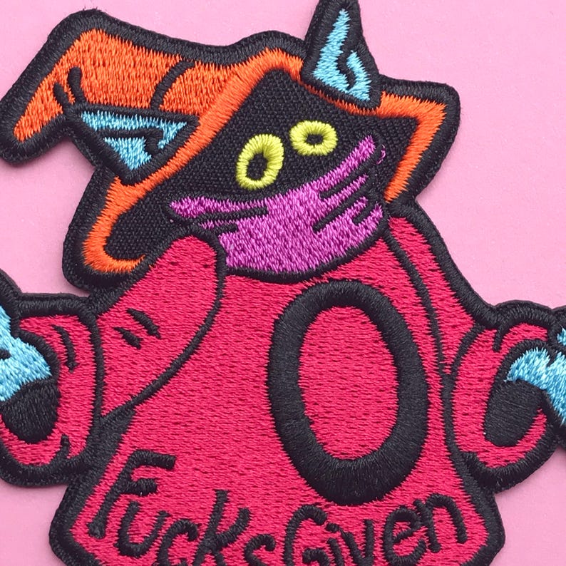 Zero Fcks Orko Embroidered Patch BACK IN STOCK image 7