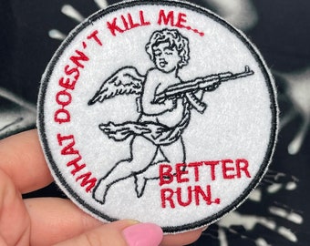 Deadly Cupid Embroidered Patch