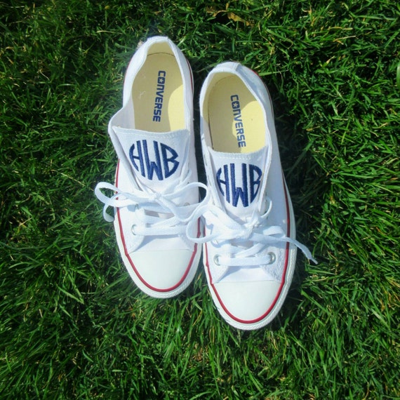 etsy monogram converse