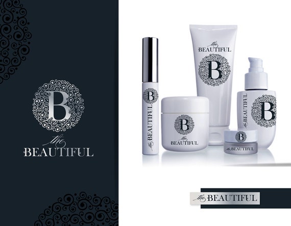 Premade Skin Care Logo Luxury Branding Beauty Natural Etsy