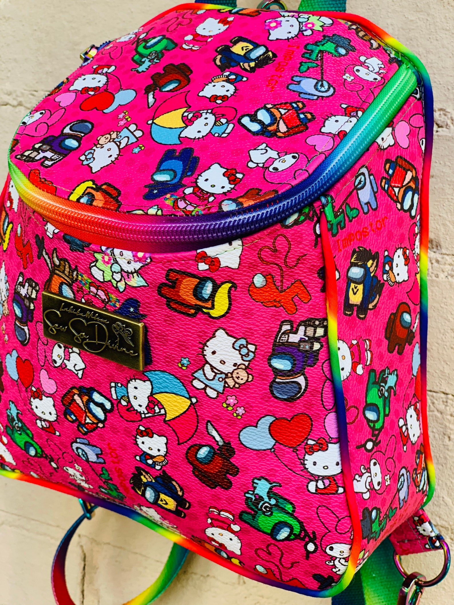 Hello Kitty VS Astros Mini Backpack | Etsy