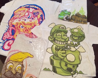 Mystery T-shirt Box | Lot of 5+ Shirts | Vintage/streetwear
