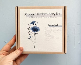 Anemone Do-It-Yourself Embroidery Kit