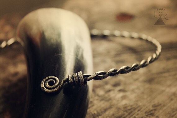 Viking koppel ketting op maat • Viking choker ketting gemaakt van Aluminium • Scandinavische bling Sieraden Kettingen Chokers 